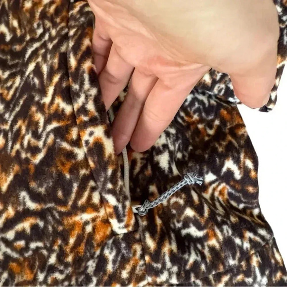 Columbia Ali Peak Fleece Tunic Sweater Turtleneck Kangaroo Pockets size S NWT - Picture 9 of 11